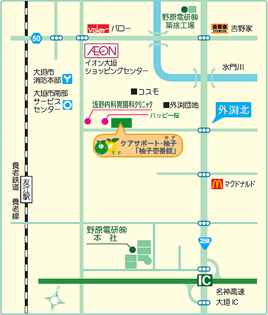 アクセスマップ
